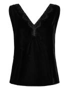 Aomi Lace Top Black Rosemunde