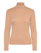 Slim Rib Turtleneck Beige GANT