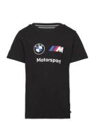 Bmw Mms Kids Ess Logo Tee Black PUMA Motorsport