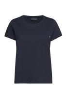 Ashley Jersey Tee Blue Lexington Clothing