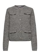 Jacket Lumi Knitted Grey Lindex