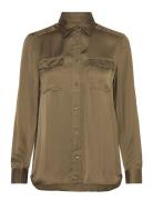 Reg Pocket Shirt Khaki GANT