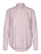 Reg Stripe Archive Oxford Bd Shirt Pink GANT