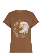 Eagle T-Shirt - Ambla Brown Rabens Sal R