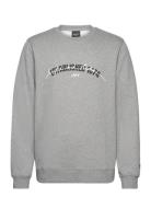 Established 1874 Graphic Crew Neck Sweatshirt Grey Lyle & Scott