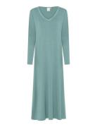 Jacqueline Longsleeved Long Dress Blue CCDK Copenhagen