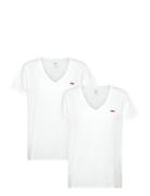 2Pack Vneck Tee 2 Pack V Neck White LEVI´S Women