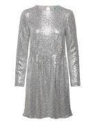 Dress Silver United Colors Of Benetton