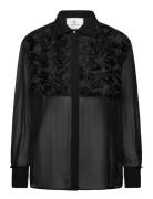 Chiffonbbasta Shirt Black Bruuns Bazaar