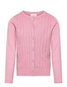 Cardigan Pointelle Pink Creamie