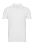 Stretch Polo Shirt S/S White Lindbergh