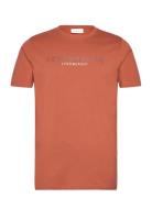 Tee With Hd Lindbergh Flag Orange Lindbergh