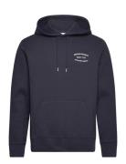 Small Graphic Sweat Hoodie Navy GANT