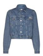 Cropped 90S Denim Jacket Blue Calvin Klein Jeans