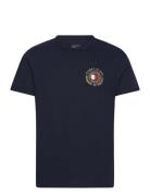 Tjm Reg Tommy Crest Tee Navy Tommy Jeans