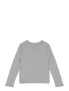 T-Shirt Ls Rib Grey Huttelihut