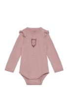 Body Ls, Solid W. Print Pink CeLaVi