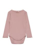 Body Ls Rib Pink Huttelihut