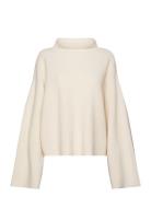 Risanegz High Neck Wool Pullover No Cream Gestuz