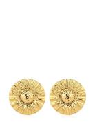 The Sunflower Studs- Gold Gold LUV AJ