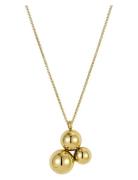 Brea Large Necklace Gold Gold Bud To Rose