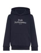 Jr Original Hood Navy Peak Performance