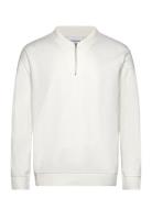 Jersey Pique W Zip L/S White Lindbergh