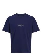 Jorvesterbro Tee Ss Crew Neck Noos Jnr Navy Jack & J S