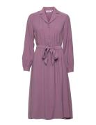 Nilia Ls Dress Purple MSCH Copenhagen