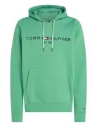 Tommy Logo Hoody Green Tommy Hilfiger