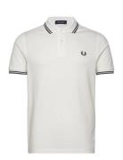 Twin Tipped Fp Shirt White Fred Perry