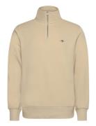 Reg Shield Half Zip Sweat Cream GANT