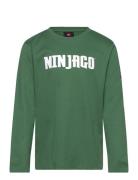 Lwtano 614 - T-Shirt L/S Green LEGO Kidswear