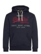 Vl Heritage Relaxed Hood Navy Superdry