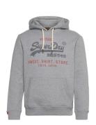 Vl Heritage Relaxed Hood Grey Superdry