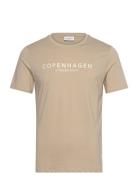 Tee With Hd Lindbergh Flag Beige Lindbergh