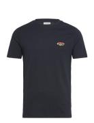 Embroidery Tee S/S Navy Lindbergh