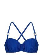 Madras Bandeau Blue Dorina