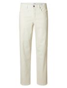 Slh190-Reg Tape Cole 3502 Egret Jns Noos Cream Selected Homme