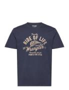 Americana Tee Navy Wrangler