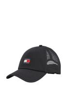 Tjm Heritage Trucker Cap Black Tommy Hilfiger