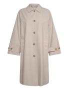 Relaxed Car Coat Cream GANT