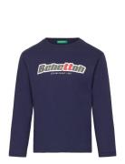 T-Shirt L/S Navy United Colors Of Benetton