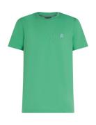 Monogram Imd Tee Green Tommy Hilfiger