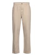 Wide Fit Twill Pants Beige Lindbergh