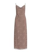 Vikatty Strap Straight Maxi Dress/Dc/Ka Pink Vila