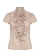 Tillisz Ss Shirt Beige Saint Tropez