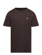 Plain T-Shirt Brown Lyle & Scott