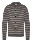 Striped Cardigan Brown FUB