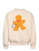 Gingerbread Sweatshirt Cream Bobo Choses